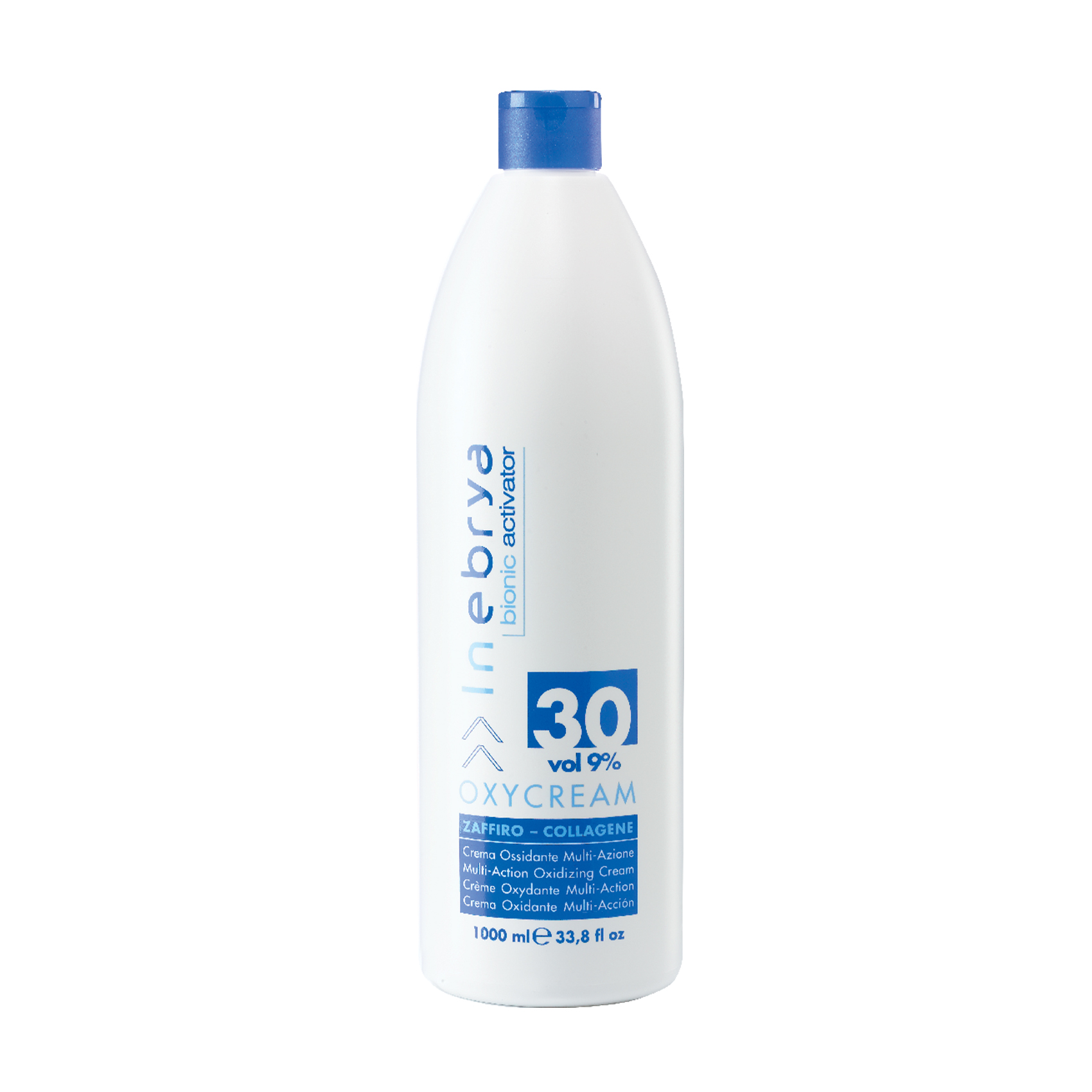 Крем-окислювач Inebrya Bionic Activator Oxycream Сапфір-колаген 30 Vol 9%, 1 л